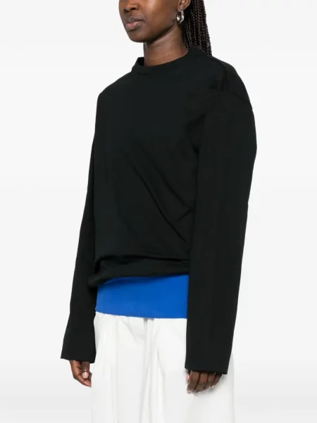 Lung tricou Lii negru