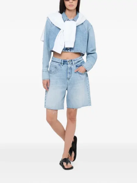 Pantaloni scurți din denim Icon Denim albastru