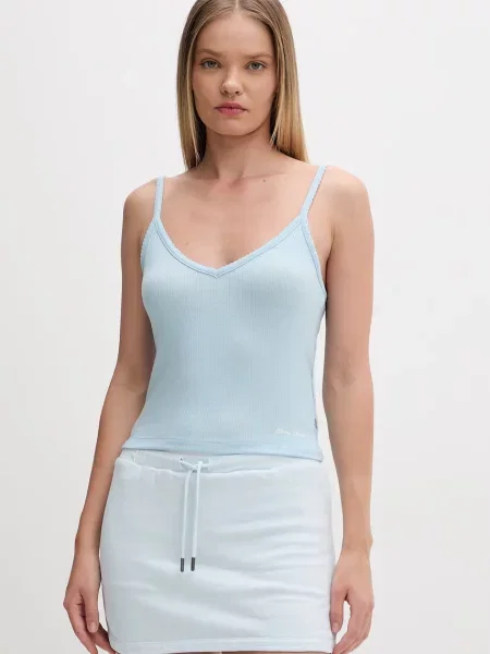 Top Guess Jeans modrý