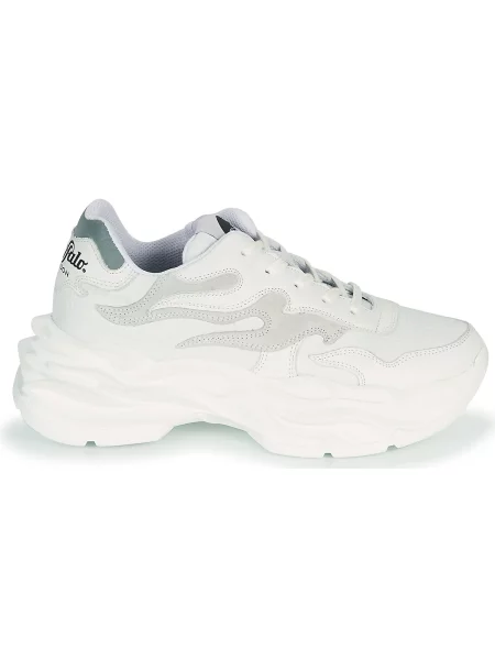 Pantofi Buffalo alb