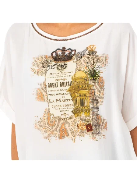Tricou La Martina alb
