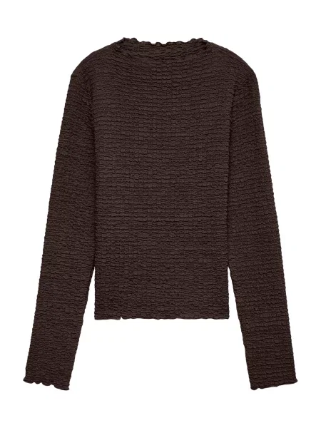 VERO MODA Tricou VMZia ciocolatiu