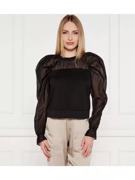 Karl Lagerfeld Bluză negru