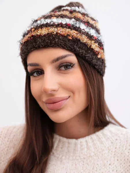 Căciulă Kesi de cristal negru