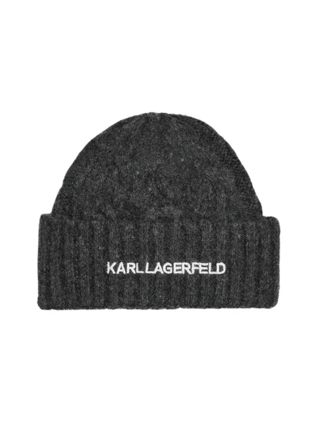 Karl Lagerfeld czapka szary