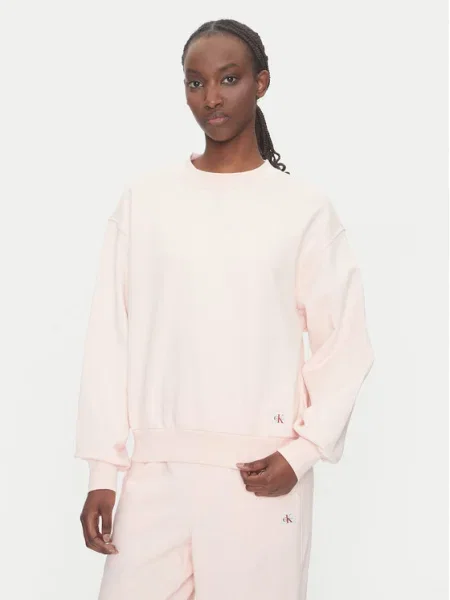 Calvin Klein Jeans Суитшърт Розов бежово