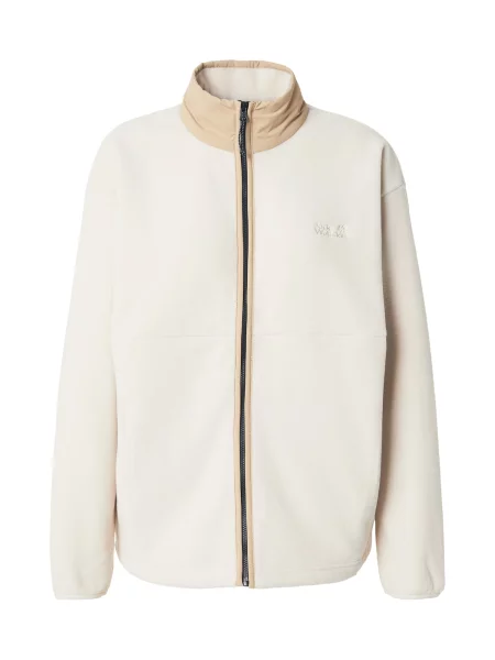 JACK WOLFSKIN Jachetă fleece funcțională SUMETRO FZ' bej