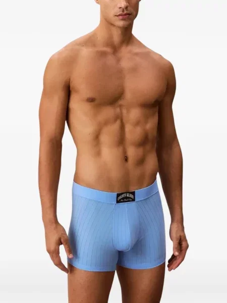 Boxeri Calvin Klein Underwear tricotate clasic albastru