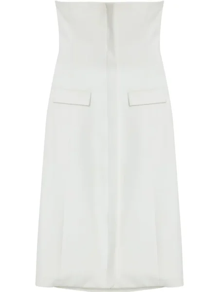 Rochie Gloria Coelho de costum alb