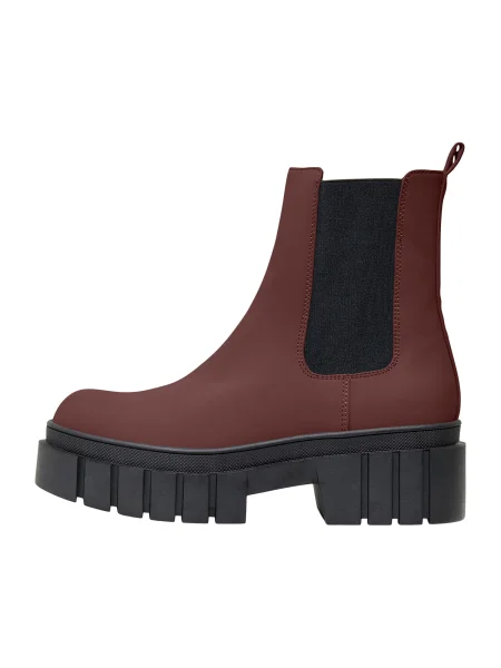 ONLY Ghete chelsea castaniu negru