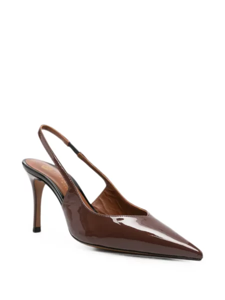 Pantofi cu toc Roberto Festa din piele slingback maro