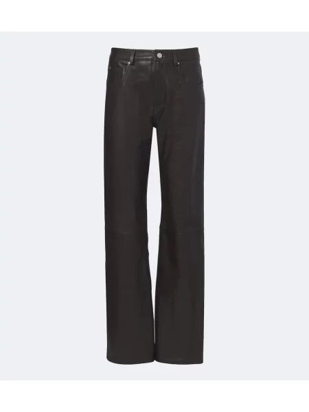 Pantaloni Arma din piele maro