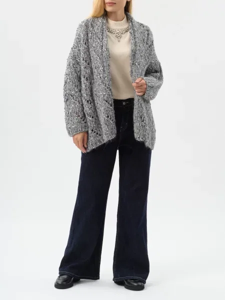 Свитер Panicale Cashmere серый