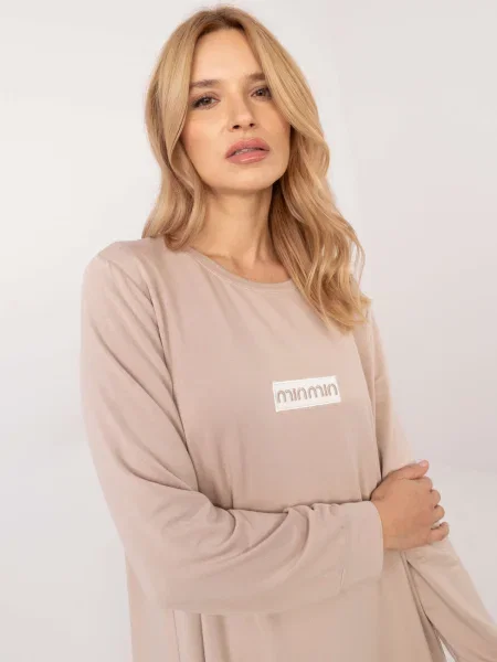 Rochie de zi Fashionhunters casual bej
