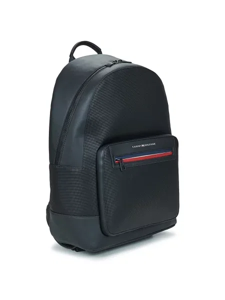 Taška Tommy Hilfiger TH FOUNDATION BACKPACK černá