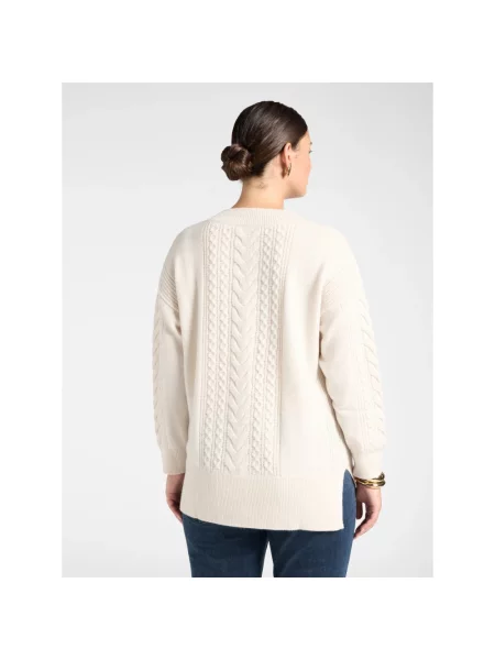 Sweter Elena Miro' wełniany beżowy