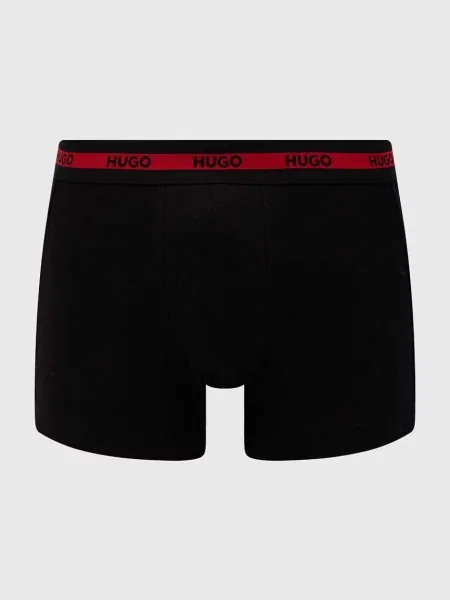 Hugo Bodywear chiloți boxer trunk triplet planet roșu