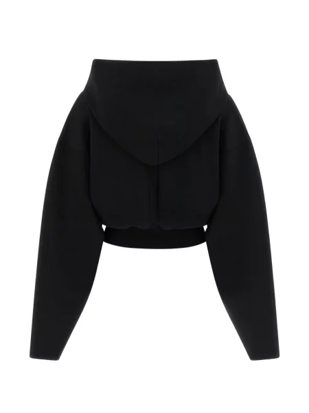 Decupat hanorac cu glugă Rick Owens negru