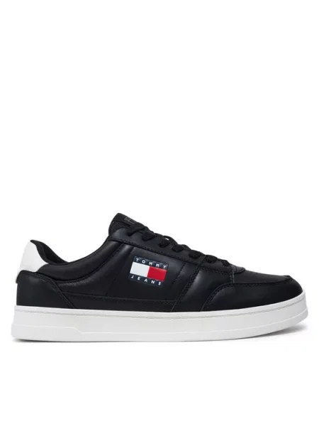Αθλητικά Tommy Jeans μαύρο