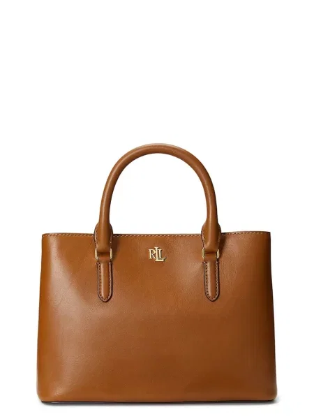 Kabelka Lauren Ralph Lauren hnedá