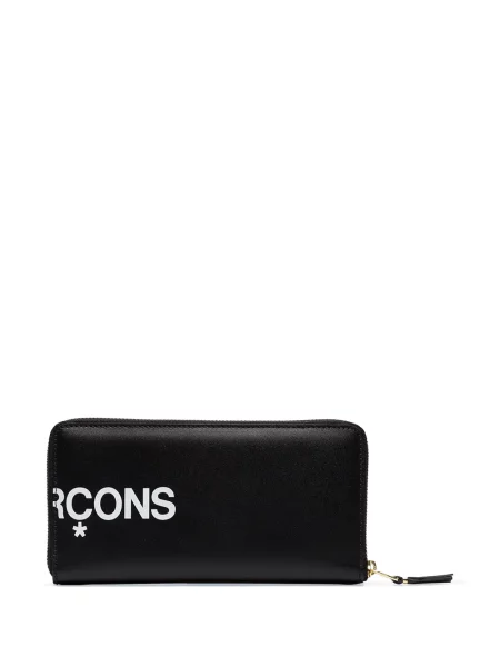 Raštuotas piniginė Comme Des Garçons Wallet juoda