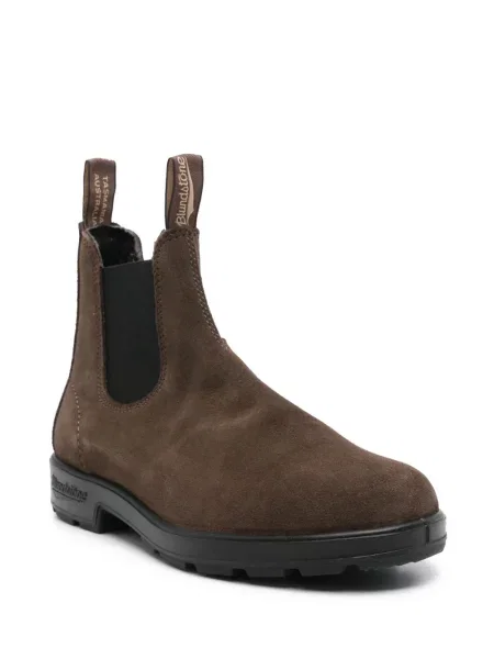 Botine chelsea Blundstone din piele de căprioară maro