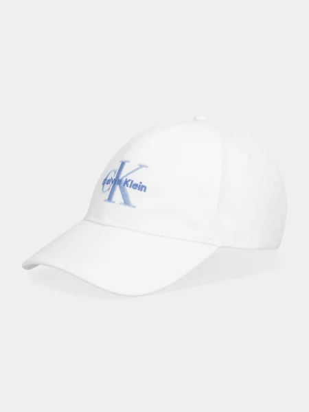 Calvin Klein kapa sa šiltom za žene bijela