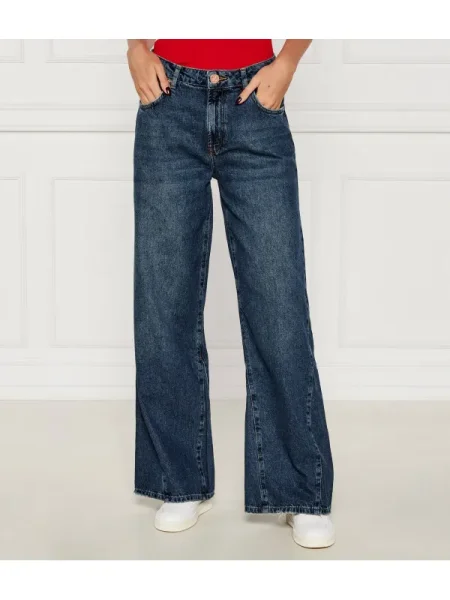 One Teaspoon Farmer Cruisers | flare fit | mid waist kék