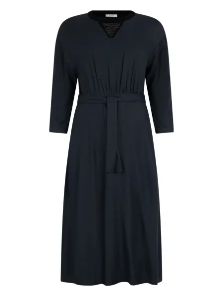 Rochie midi Peserico până la genunchi de costum albastru