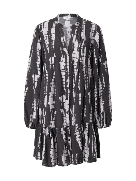 JDY Dolga srajca JDYSOUL črna bela