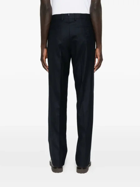 Pantaloni Stefano Ricci de lână albastru