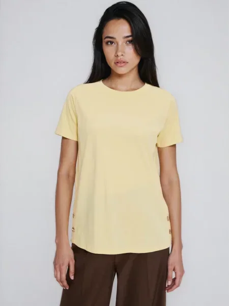 Tricou Marisse galben
