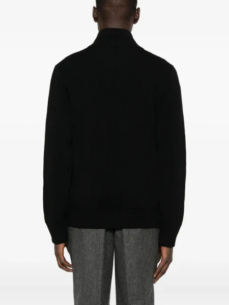 Cardigan Roberto Collina de lână negru