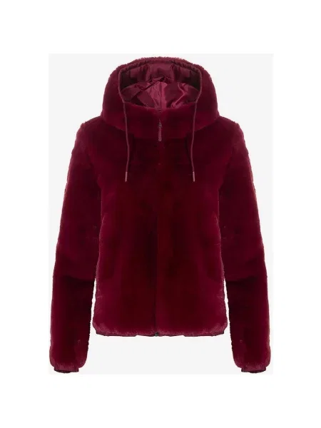 Polar Rehall FLUFFY-R z kapturem XS czerwony