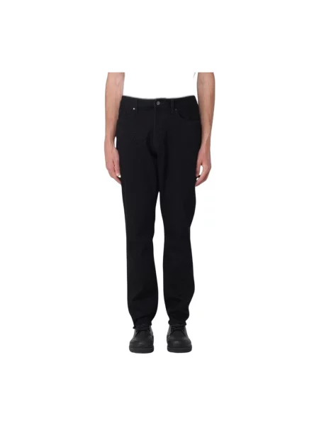 Jeansy straight leg Armani Exchange czarne