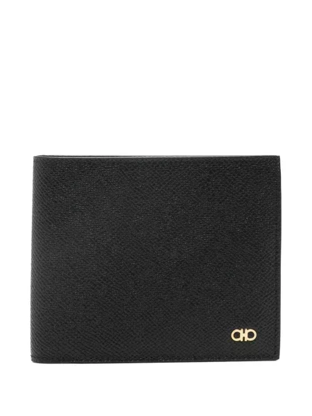 Portofel Ferragamo din piele negru
