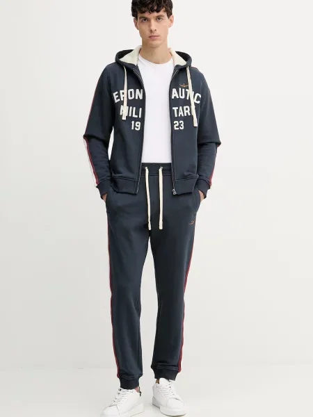 Aeronautica Militare komplet trenirka za muškarce od pamuka plava