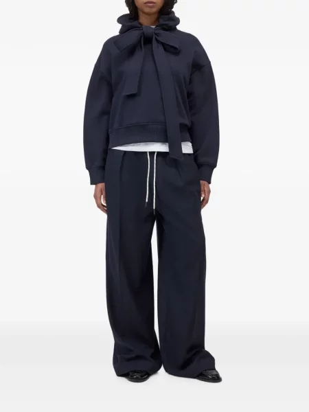 Hoodie Closed με φιόγκο γραβάτες μπλε