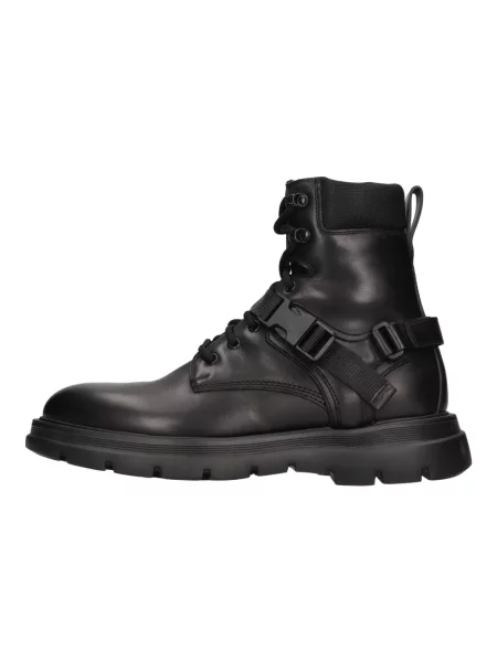 Buty do kostki Fabi skórzane czarne