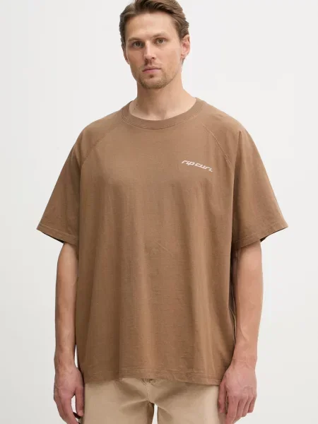 Rip Curl tričko INNER VISIONS hnědé