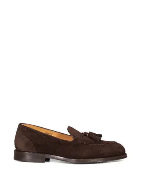 Szarvasbőr loafer Henderson Baracco barna