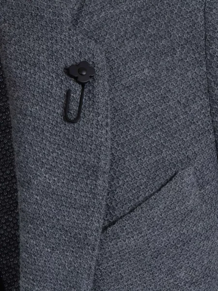 Sacou Lardini tricotate gri