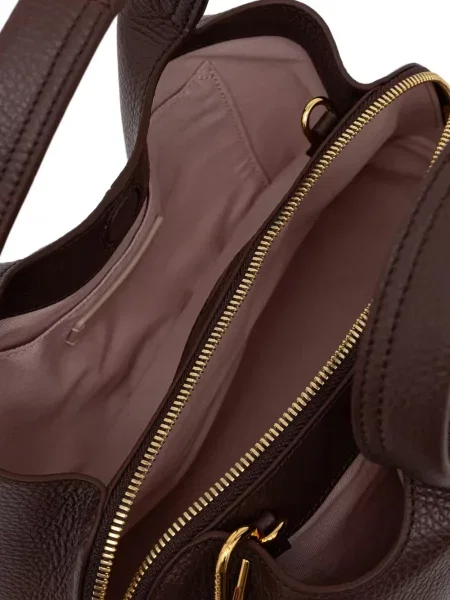 Geanta crossbody Coccinelle din piele maro