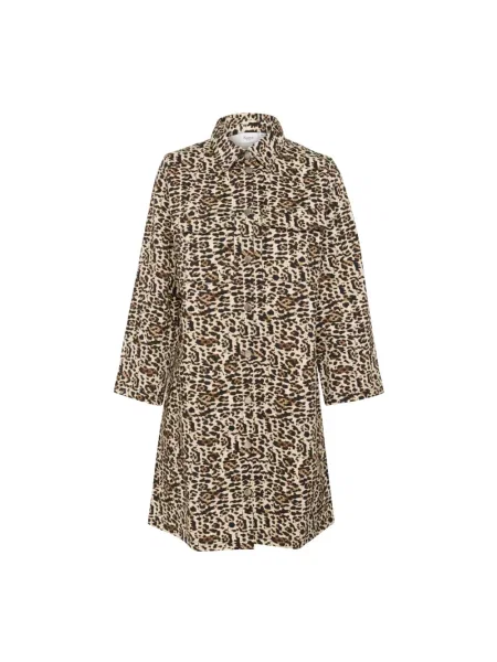 Wielobarwność sukienka jeansowa Saint Tropez