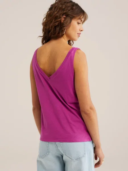 WE Fashion Top fuksia