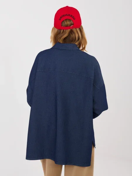 Cămașă Italy Moda albastru