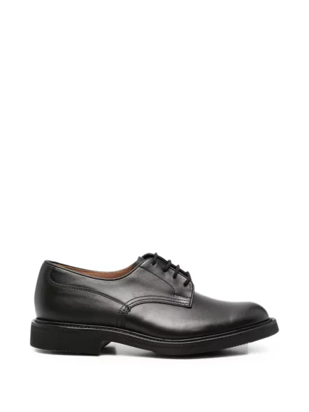 Pantofi derby Tricker's din piele negru