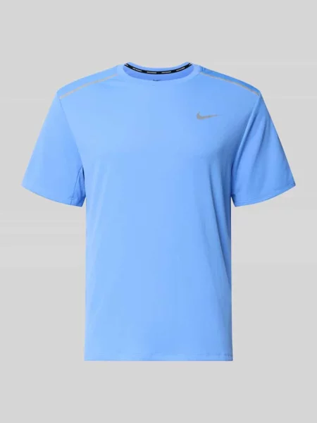T-shirt z okrągłym dekoltem i logo Nike Training niebieska