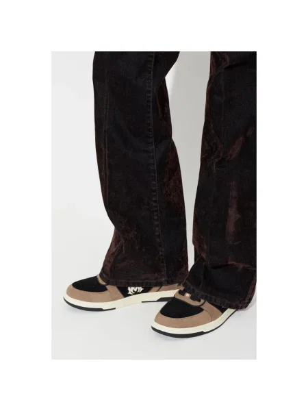 Sneakersy Amiri zamszowe brązowe