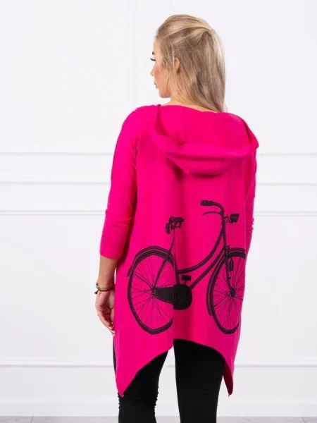 Суитчър Kesi с принт фуксия